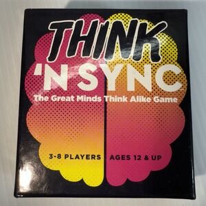 Think 'N Sync 2017 Card Game by Gamewright Great Minds Think Alike 3-8 Players